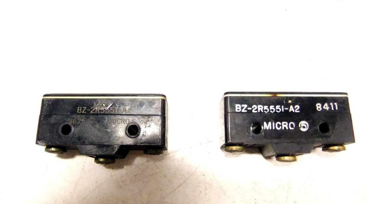 2 Microswitch Basic Limit Switch BZ-2R5551-A2