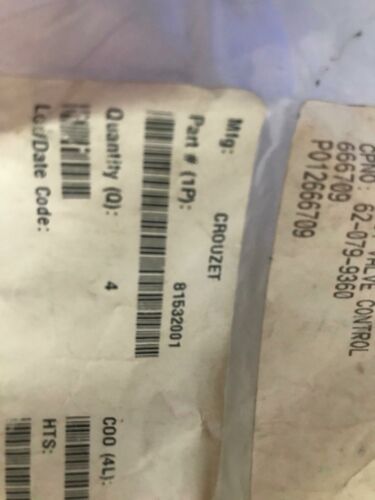 Crouzet 81535001 Control Valve