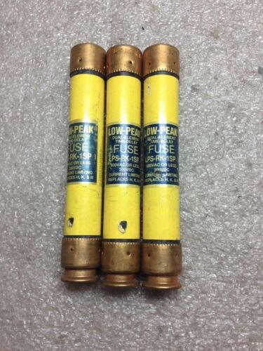 3 Bussmann LPS-RK-1SP Fuses