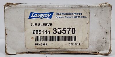 Lovejoy 7JE 685144 35570 EPDM Rubber Sleeve for Flexible Coupling