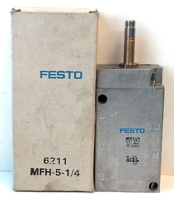 Festo MFH-5-1/4 2.2-8 Bar 30-120 PSI 5/2 Solenoid Valve