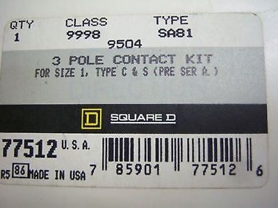 Square D 9998-SA81 Contact Kit