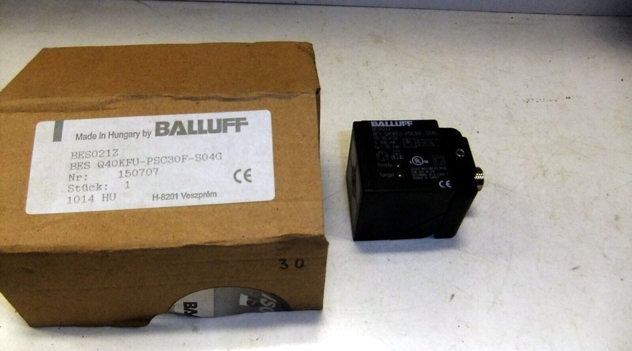 Balluff Inductive Sensor BES Q40KFU-PSC30F-S04G