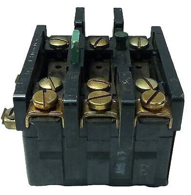 Furnas 48DC38A2 600 V AC 30 A 3 Pole 3 Phase Bi-Metal Overload Protection Relay