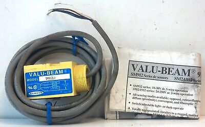 Banner Engineering SM912LV 10-30 V DC VALU-BEAM Photoelectric Sensor