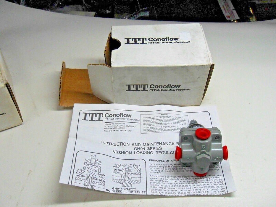 ITT Conoflow GH04XSKEXXXF Cushion Loading Regulator