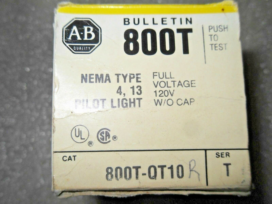 Allen-Bradley 800T-QT10 Ser T Pilot Light