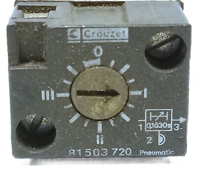 Crouzet 81503720 0.1-30 Sec Pneumatic Timer