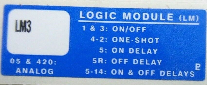 Banner Engineering LM3 26665 Logic Module