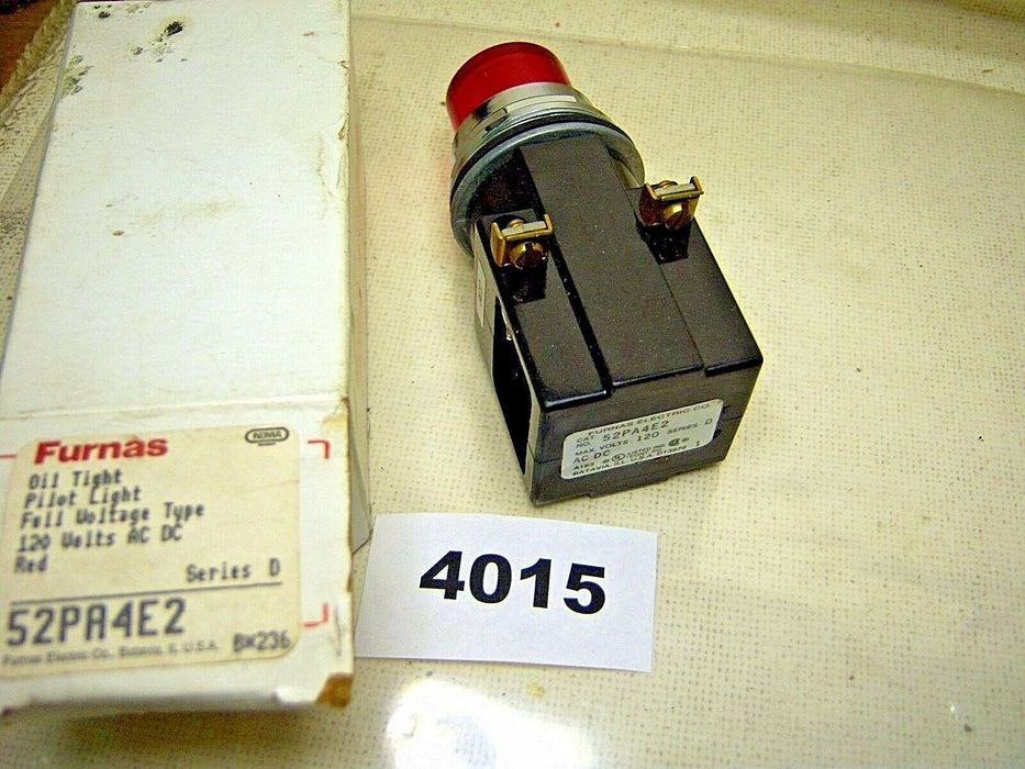 Furnas Oiltight Pilot Light Red 52PA4E2