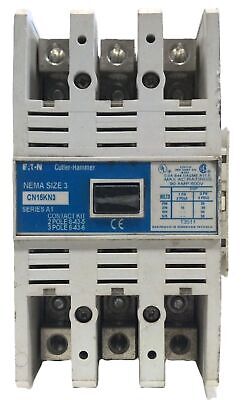 Eaton CN15KN3 Series A1 90 A 110/120 V NEMA Size 3 Non-Reversing Contactor