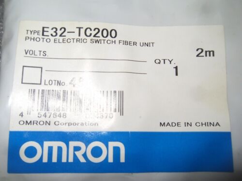 Omron E32-TC200 Fiber Optic Cable for Photoelectric Switch