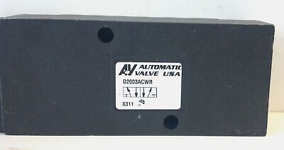 Automatic Valve D2003ACWR 5/2 Pneumatic Valve