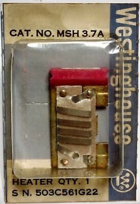 Westinghouse MSH3.7A Heater.