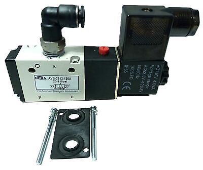 AutomationDirect AVS-3212-120A 110 V AC 20-115 psi Solenoid Valve