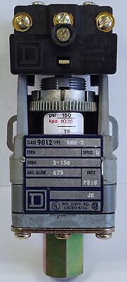 Square D 9012-GNO-5 Pressure Switch