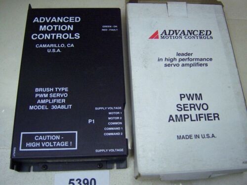 Advanced Motion Servo Amplifier 30A8LIT Brush Type DC PWM