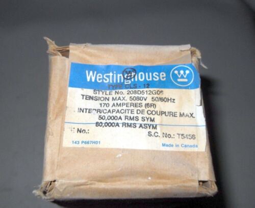 WESTINGHOUSE CLS-12 FUSE 208D512G06