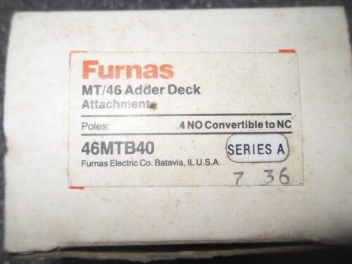 Furnas 46MTB40 Adder Deck Attachment