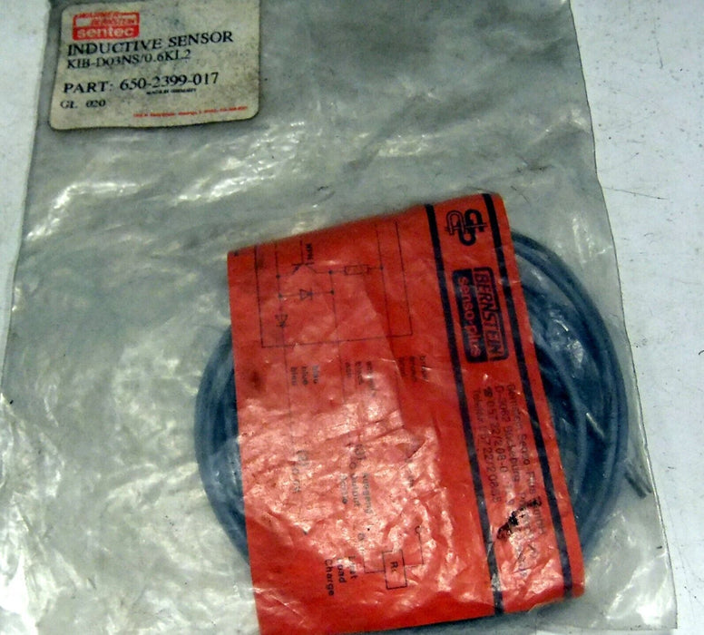 Warner Bernstein Inductive Sensor 650-2399-017
