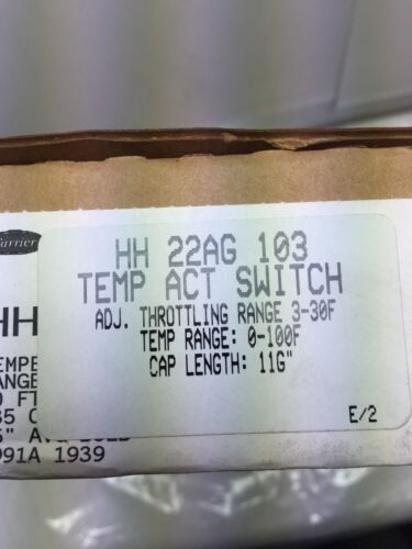 Carrier HH-22AG-103 Thermostat