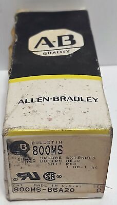 Allen-Bradley 800MS-B6A20 Pushbutton