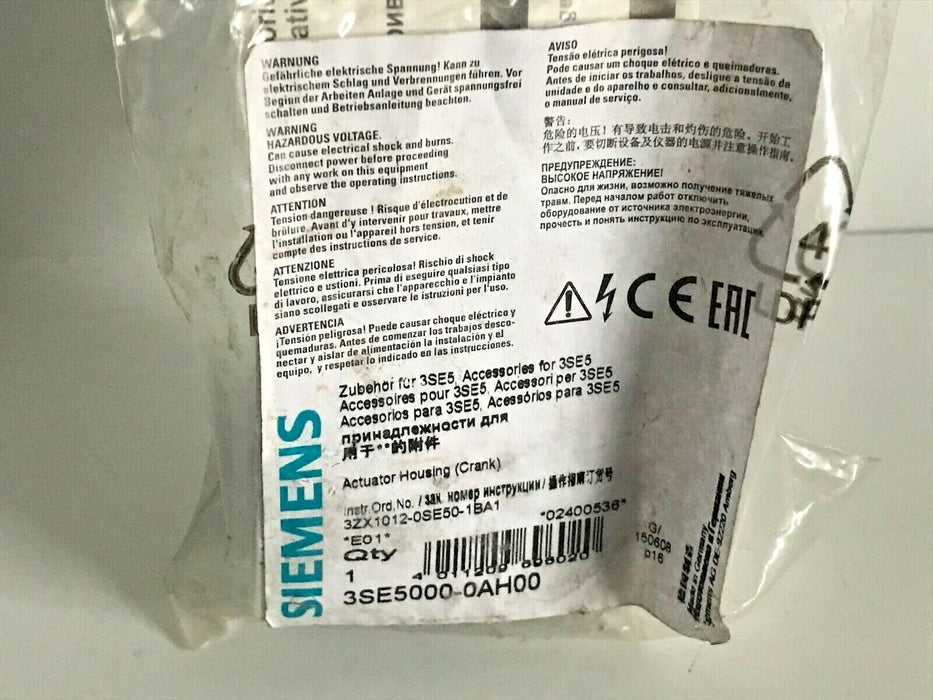Siemens Actuator Housing Crank 3SE5000-0AH00