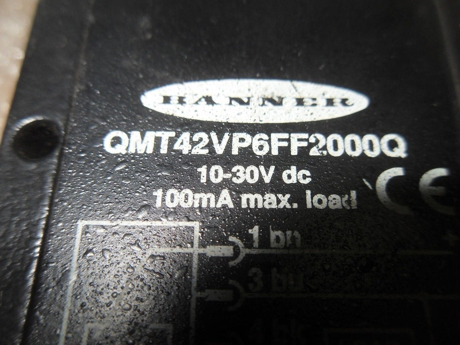 Banner Engineering QMT42VP6FF2000Q Photoelectric Sensor