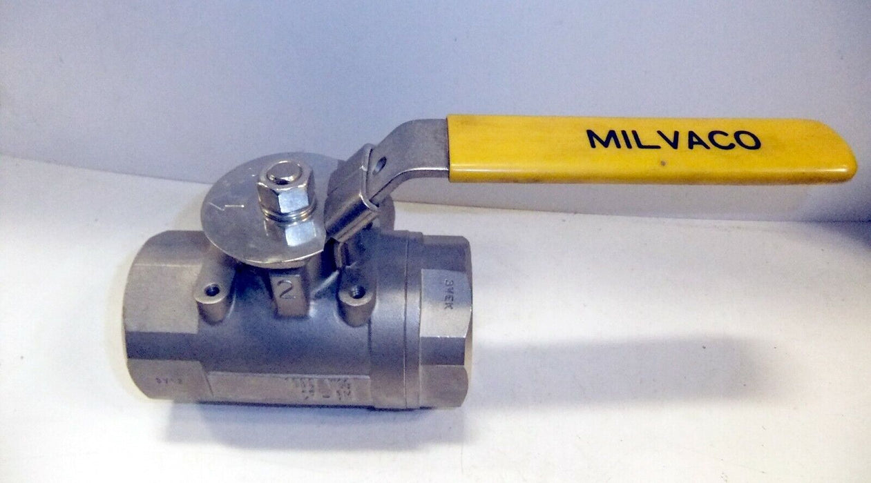 Milvaco CF8M 2 1/2" 1000 WOG Valve