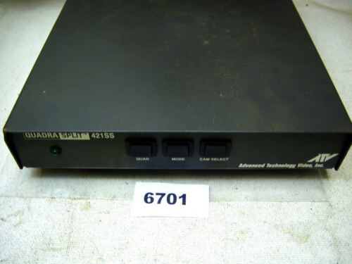Advanced Technology QSP421SS Quadra Split Video Surveilance System less Cameras