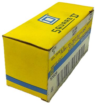 Square D 9001-KT1 Push-To-Test Pilot Light w/ 110/120 V AC Transformer