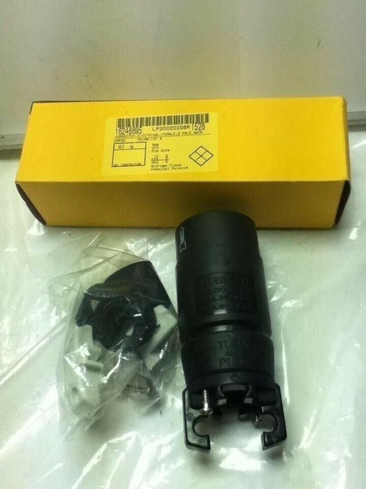 Hubbell HBL21CM414B Hubbellock Connector, 3 Pole 4 Wire, 30 amp, 600V