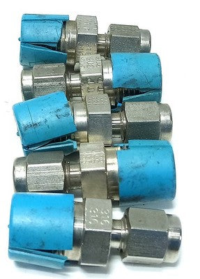 SSP SS-400-1-4 1/4 in NPT X 1/4 in Tube OD Stainless Steel Tube Fitting
