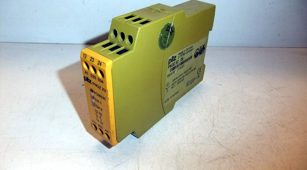 Pilz PNOZ-X2-2S Safety Relay