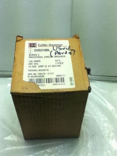 Cutler-Hammer EHD3100L SERIES C CIRCUIT BREAKER