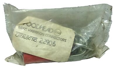 Woodhead 22906 1300190014 Red Safety Plug w/ 36" Chain