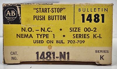 Allen-Bradley 1481-N1 Start-Stop Pushbutton