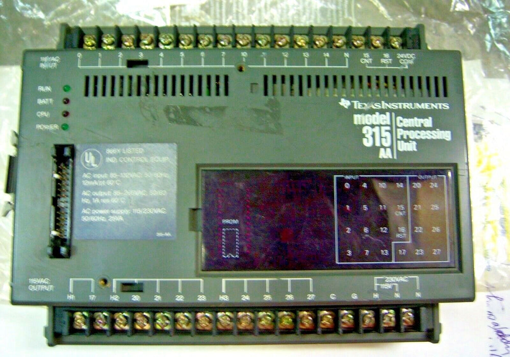 Texas Instruments 315-AA CPU