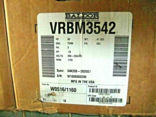 Baldor VRBM3542 MOTOR