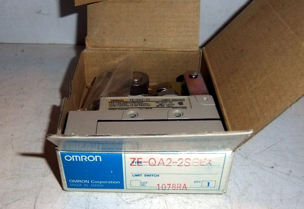 Omron ZE-QA2-2S Limit Switch