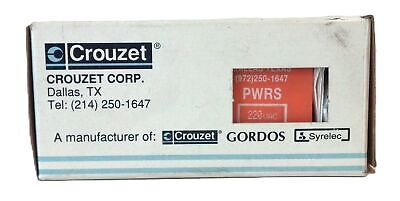 Crouzet PWRS220A 220 V AC 10 A SPDT 8-Pin 3 Phase Control / Monitoring Relay