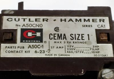 Cutler-Hammer A50CN0A Starter