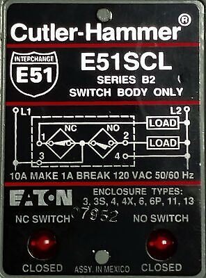 Cutler-Hammer E51SLC Limit Switch Body