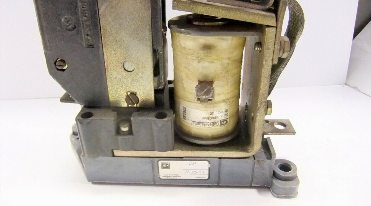 Cutler-Hammer Definite Purpose Contactor ME210C 125VDC Coil