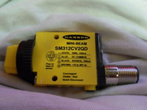 1 Banner Engineering Engineering ENGINEERING PHOTOELECTRIC SW312CV2QD
