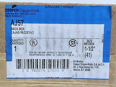 Cooper Crouse Hinds AJ57 Angled Junction Box