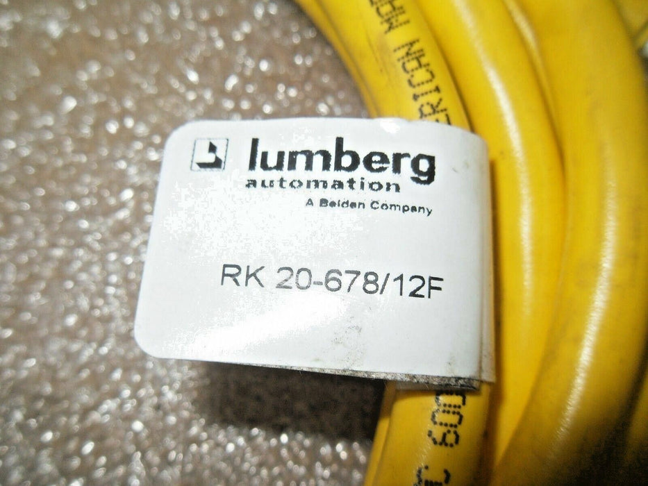 Lumberg Automation RK 20-678/12F Cordset