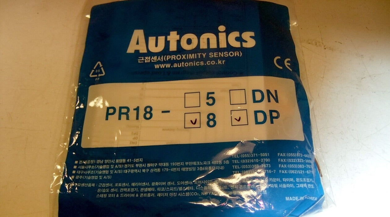 Autonics PR18-8DP Proximity Switch