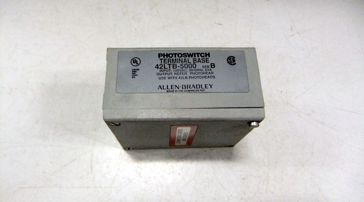 Allen-Bradley 42LTB-5000 Photoelectric Terminal Base