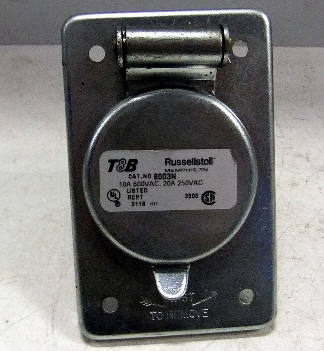 Thomas & Betts Receptacle 8003N
